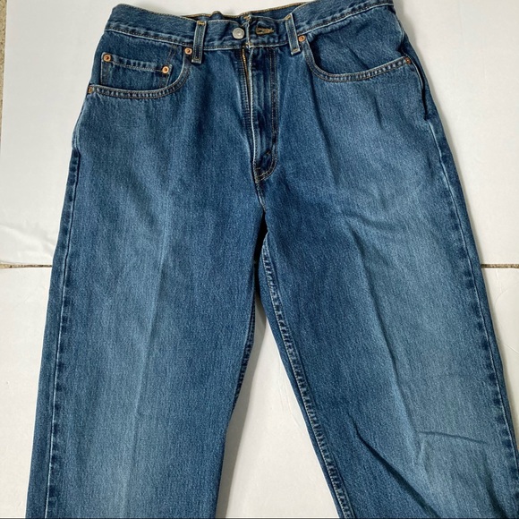 Men’s Levi’s 550 Relaxed Fit Blue Jeans 33 x 32 - Picture 6 of 6
